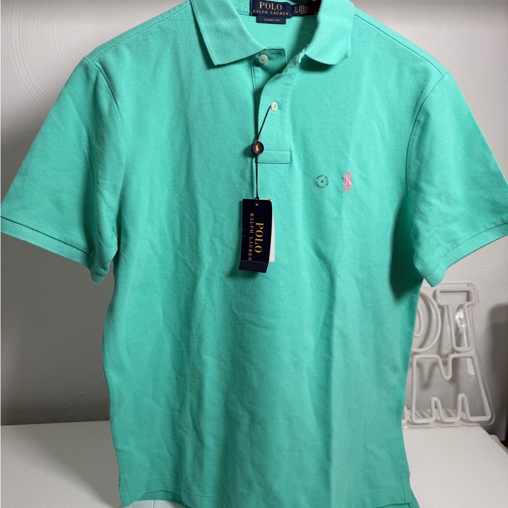 Polo by Ralph Lauren Seafoam Green Short-Sleeve Polo